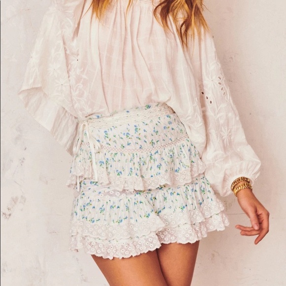 LoveShackFancy Bara Skirt - Picture 2 of 5